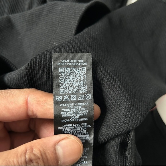 ASOS DESIGN Women’s Black Halter Neck Bodycon Mini Dress Size 8 - Picture 6 of 7